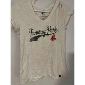 Fenway Park Womens Vneck SMALL